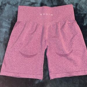 Purple NVGTN Shorts